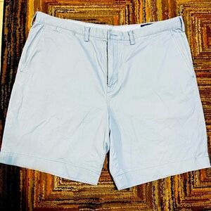 Ralph Lauren Polo Golf Chino Shorts Mens Size 42 Cotton Light Blue Color